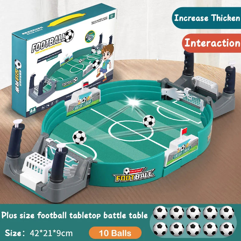 Fußballtisch für Familienfeier, Fußball-Brettspiel, interaktives Desktop-Fußballspielzeug, Geschenk für Kinder Jungen, Sport, Outdoor, tragbares Spiel