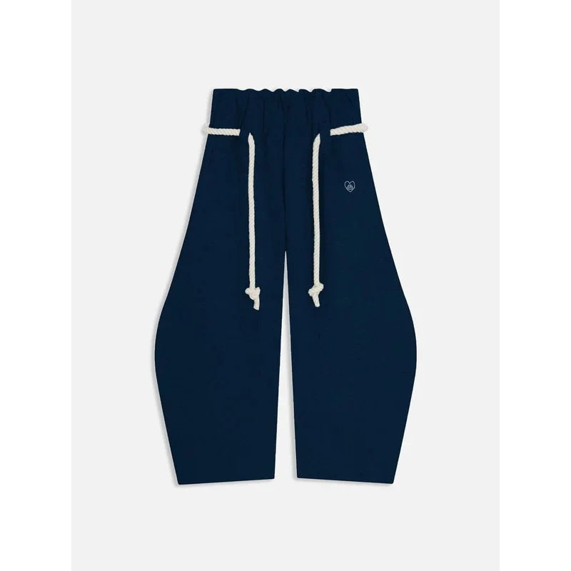 2025 Neue weite Knife Pants, fließend, Street Dance, American Hip Hop, Herbst/Winter Design, Damen locker geschnittene Freizeit-Sporthose