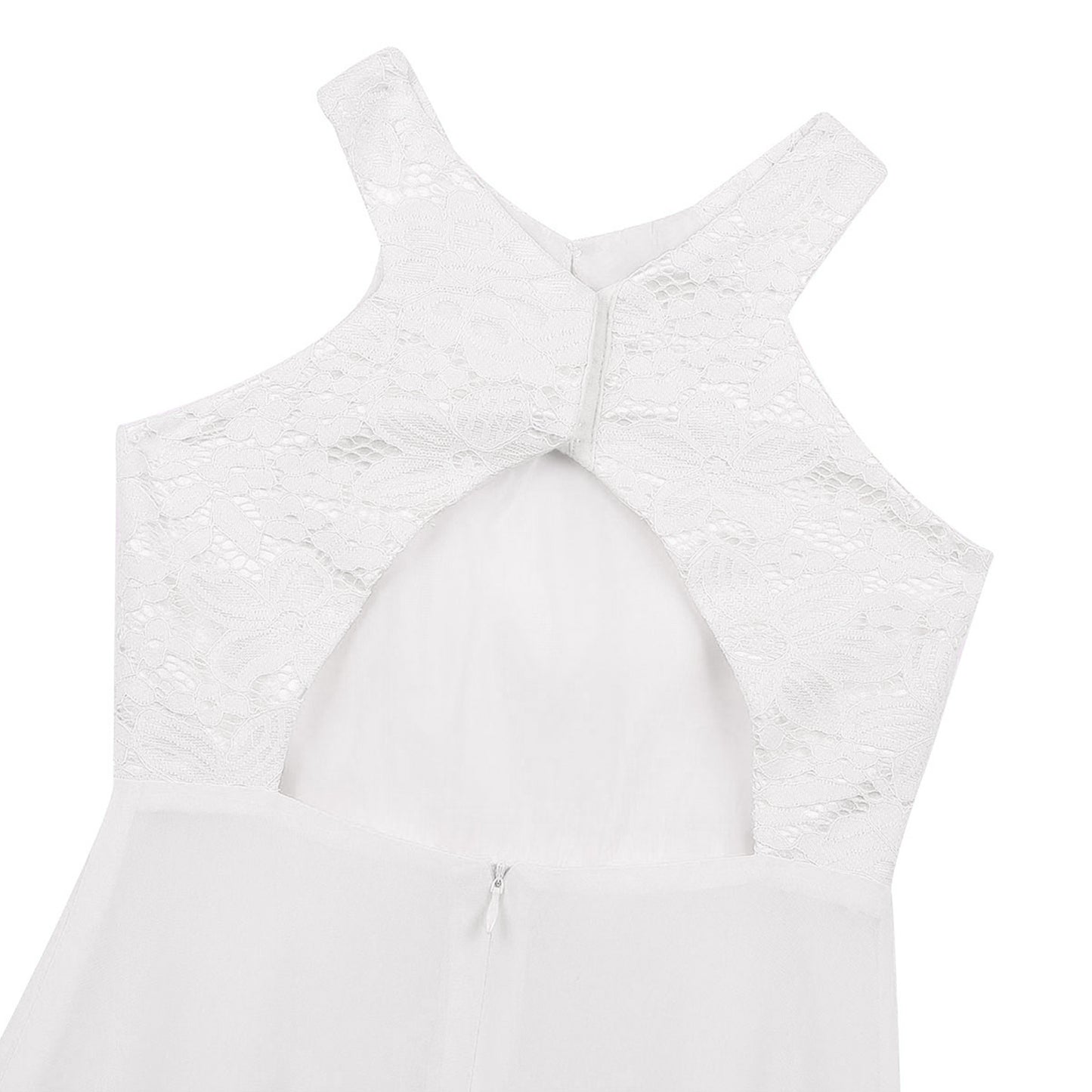 Robe de demoiselle d'honneur en mousseline florale avec découpe au dos pour enfants, tenue de fête d'anniversaire ou de mariage pour filles