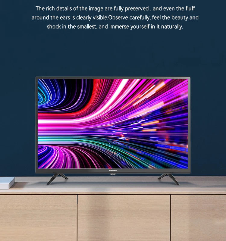 Guangdong Television 21.5 Inches Smart RV TV Direct Factory Sale High-Definition LED Backlight Portable 12V Power Hot Selling