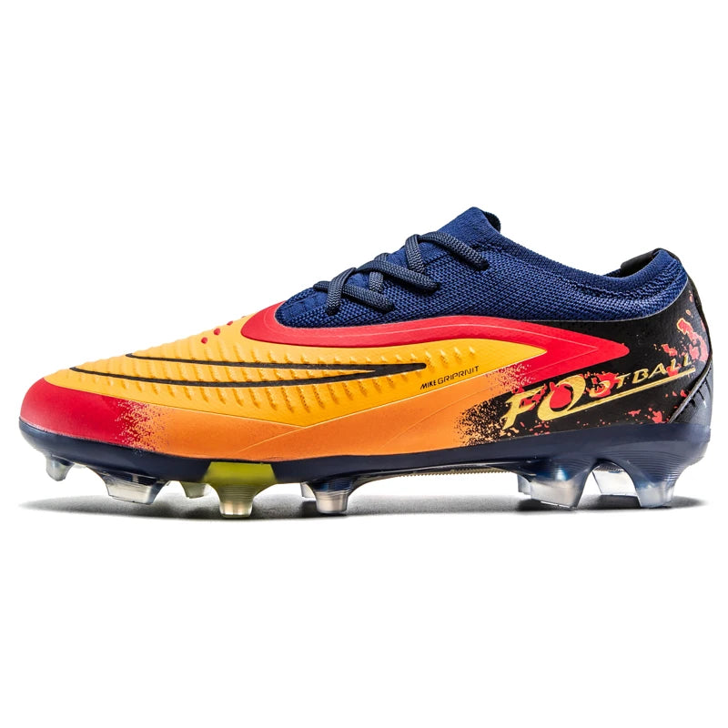 H08-1 Professionelle Herren-Fußballschuhe Training Rutschfeste Stollenschuhe TF/FG Fußballschuhe Chuteira Campo für Männer 35-45