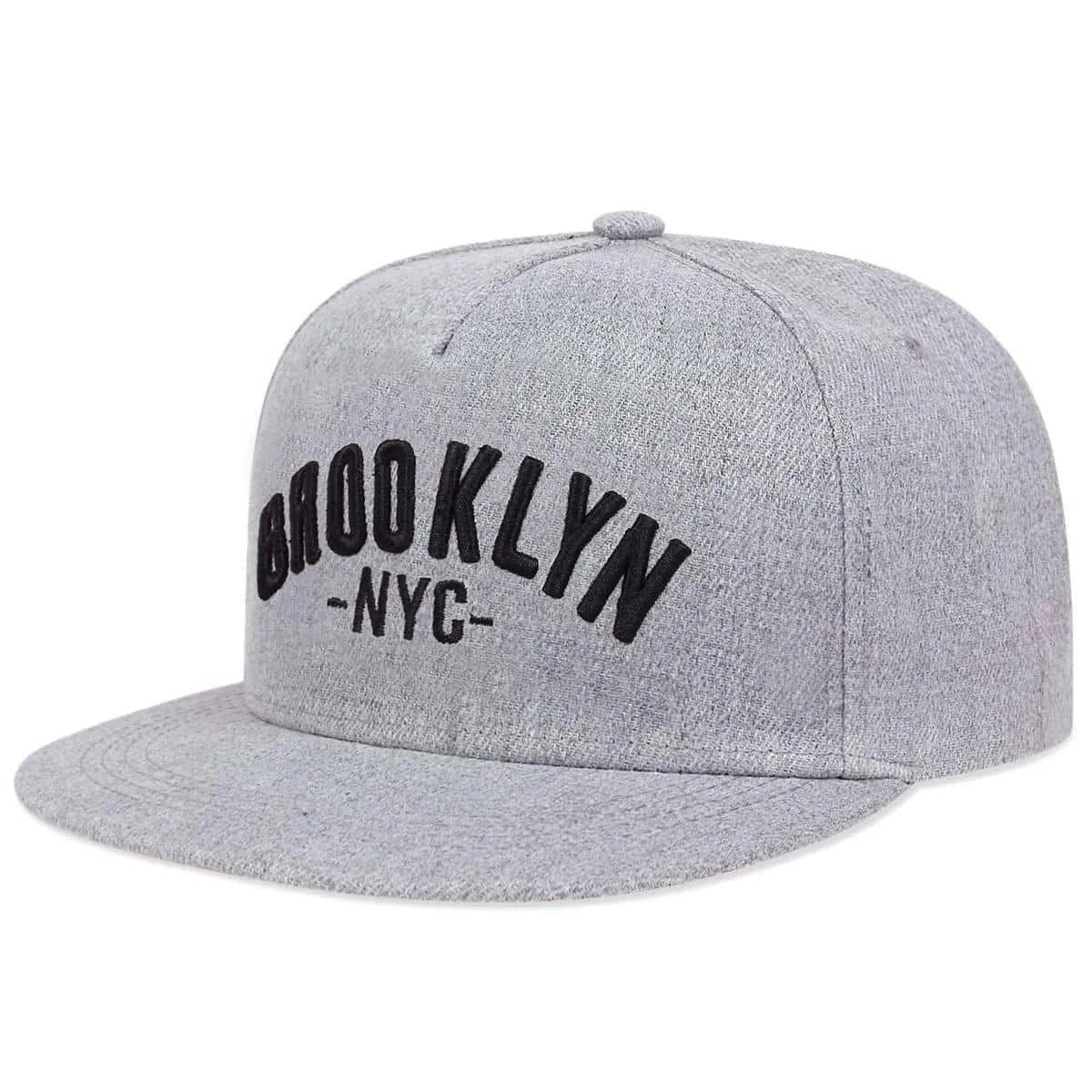 Casquettes de baseball décontractées unisexes Brooklyn brodées Hip-hop réglables pour l'extérieur Chapeau de soleil