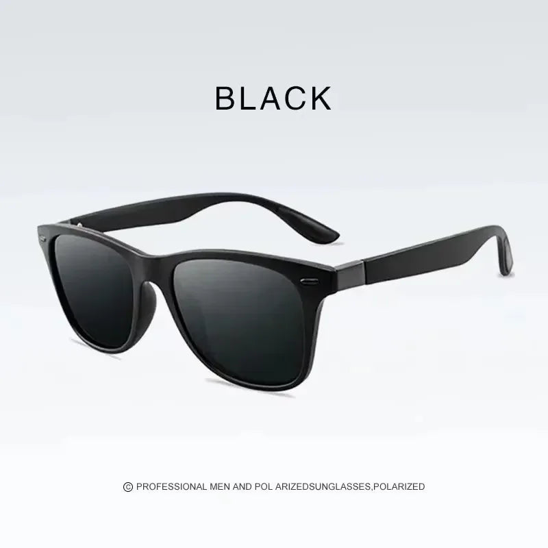 Fashion Vintage Square Polarized Sunglasses Classic Driving Fishing Brand Designer Sun Glasses Man Retro Shades UV400 Eyewear