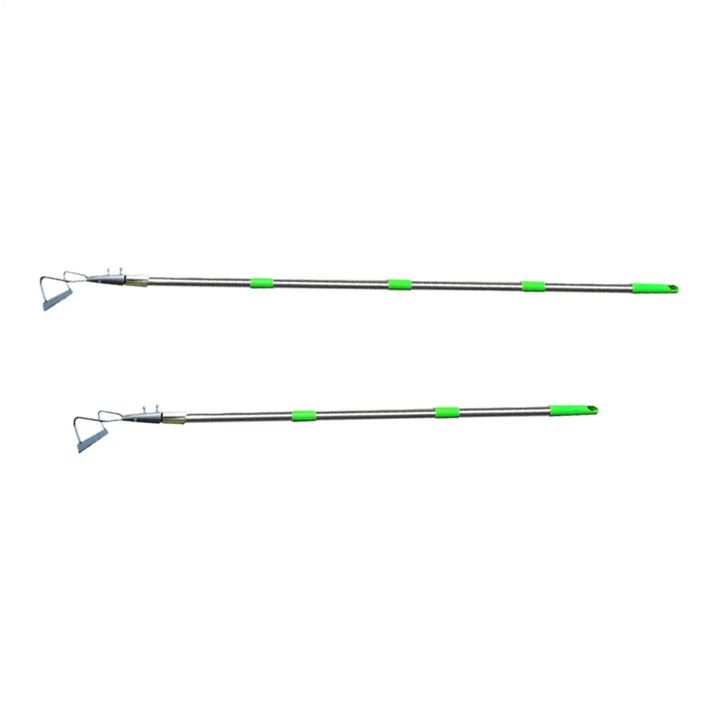Outil de sarclage à main, désherbeur racleur cultivateur à long manche, usage intensif, idéal pour désherber sans se pencher