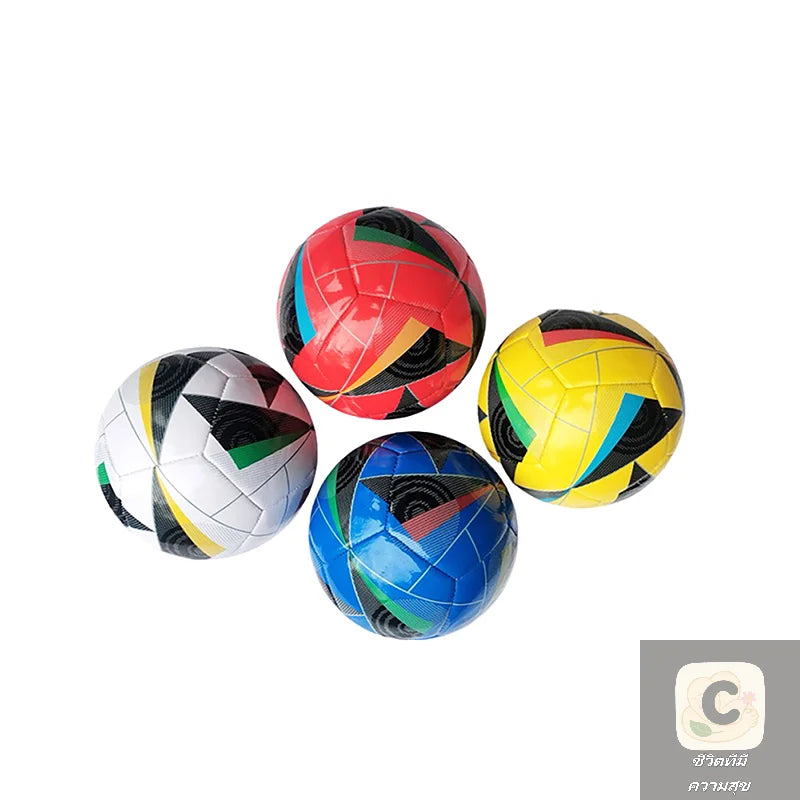 Ballon de Football Taille 2 HUA pour Jeune Adulte, Résistant à l'Usure, pour Sports de Plein Air, Entraînement, Jeu, Cadeaux d'Anniversaire