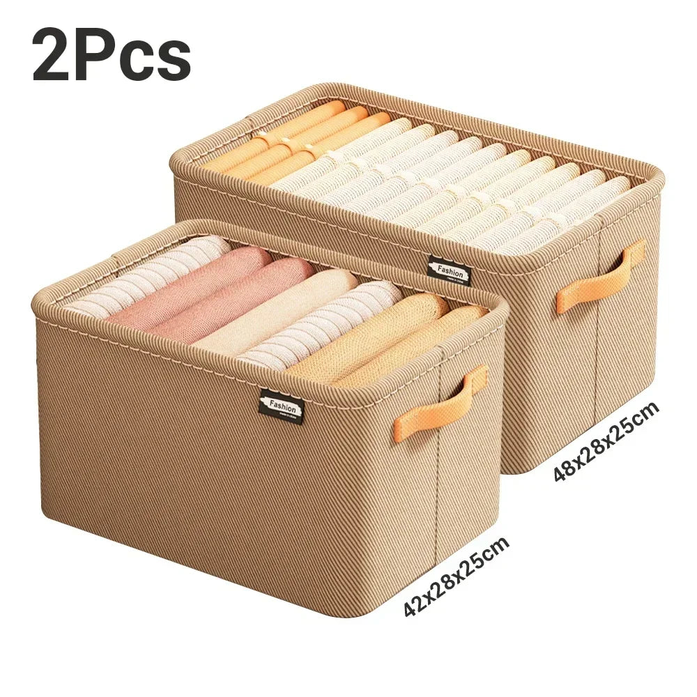 Verdicken Kleidung Organizer Hosen Pullover Aufbewahrungsschränke Schubladen Organizer Jeans Aufbewahrungsbox Kleiderschrank Kleidung Aufbewahrungsorganisatoren