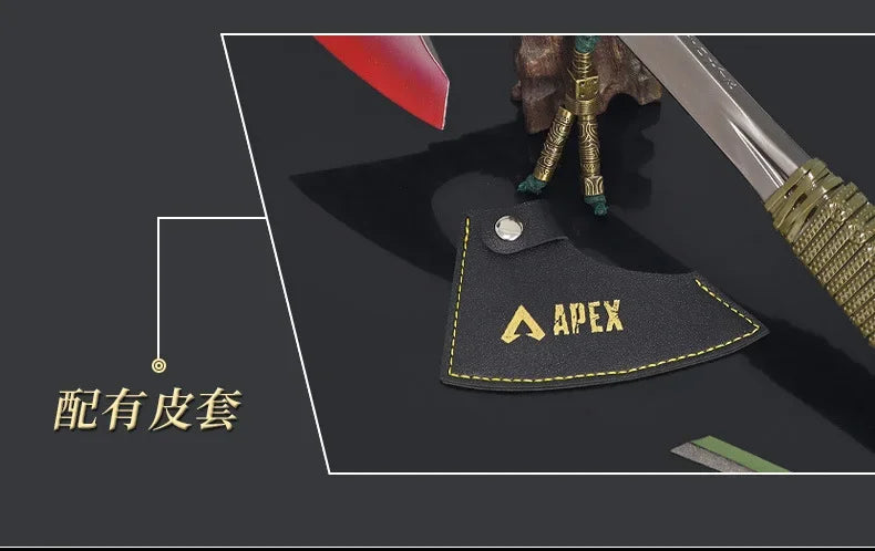 35cm Apex Legends Weapon Raven Bite Bloodhound Heirlooms Game Axe Metal Model Katanas Anime peripheral Swords Cospaly Gifts Toys
