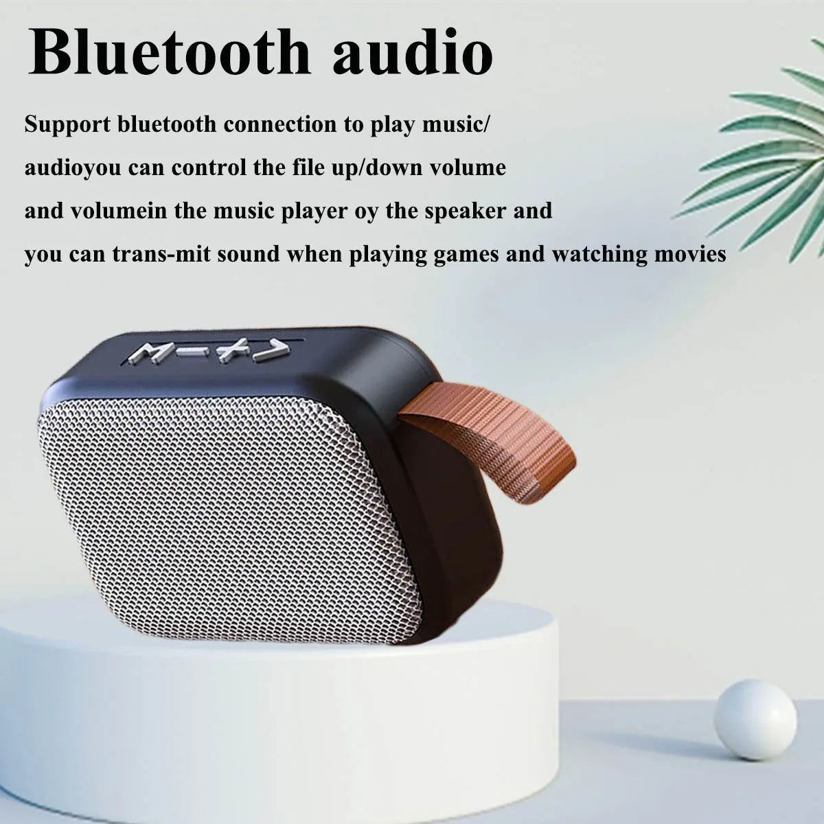Tragbare Lautsprecher Outdoor Bluetooth 5.0 Mini Oxford Lautsprecher Kabellose Säule 3D Stereo Musikplayer Surround Hifi Sound Box