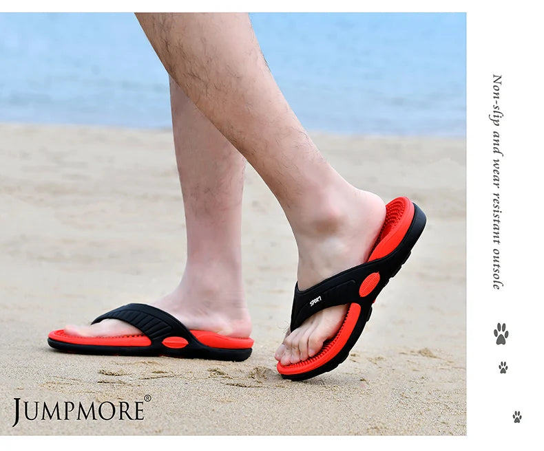 Tongs de Massage Hommes Pantoufles d'Été Sandales de Plage Confortables Hommes Chaussures Décontractées Mode Hommes Tongs Chaussures Tendance 2023