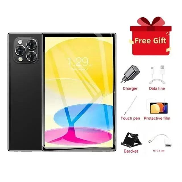 Tablette PC iPad Air Pro 2025 11 pouces 22 Go 2 To 100% Original Version Globale Android 14 20000 mAh 10 cœurs