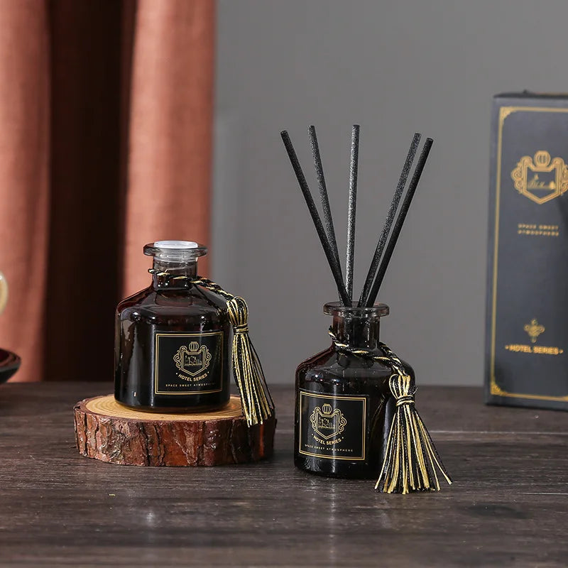 50ml Reed-Diffusor-Sets, guter Raumduft, Lufterfrischer fürs Schlafzimmer, langanhaltender Duft, europäischer Parfümstil Lavendelrose