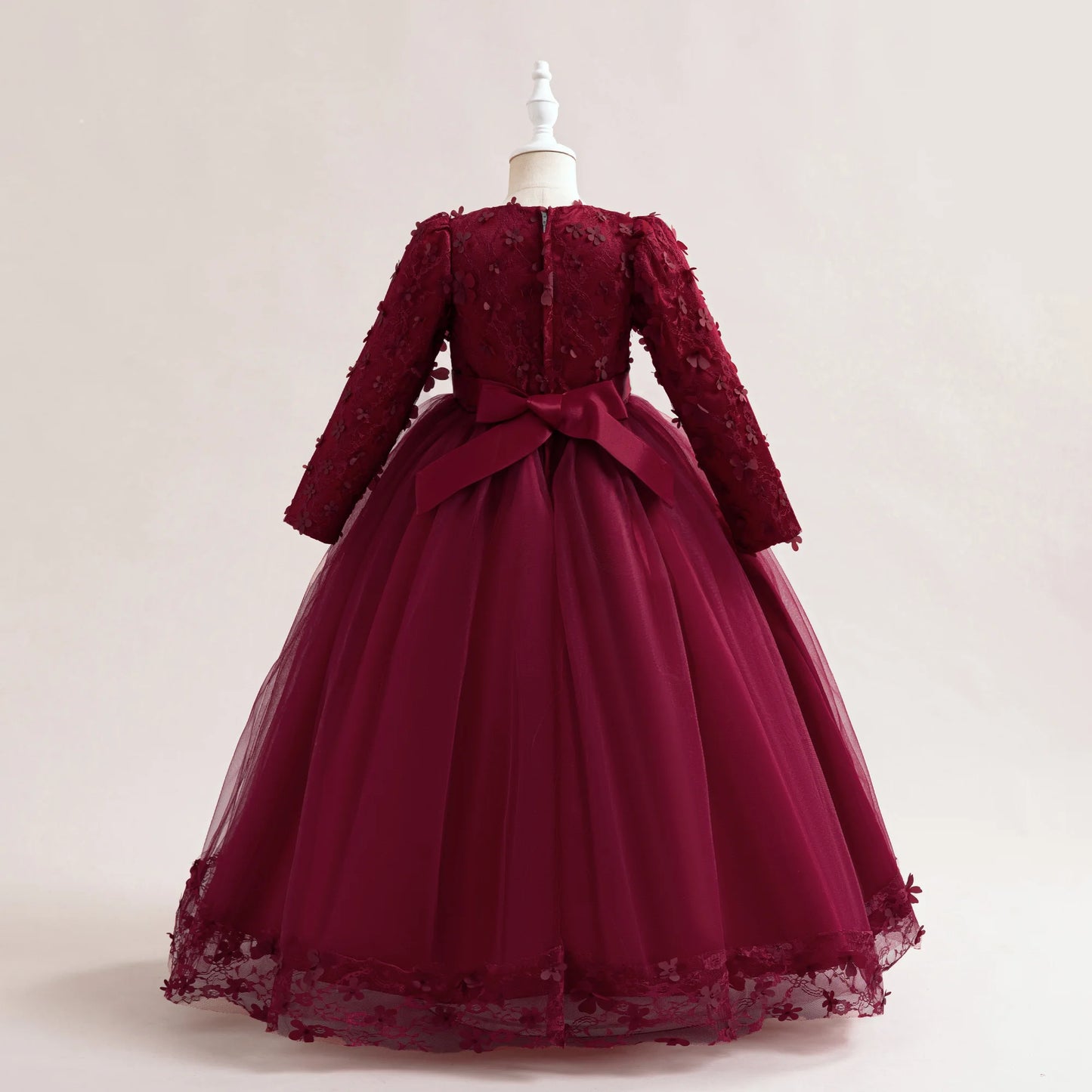 Robes de Soirée Broderie Fleur Fille Robe Décontractée Été Vacances Enfants Vêtements de Soirée Mode Variée Anniversaire Princesse Por