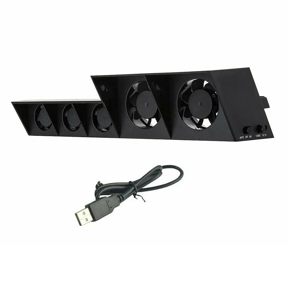 Ventilateur de refroidissement Refroidisseur DC 5V pour console de jeu Sony PS4 Pro Slim Playstation Play Station PS 4 Réfrigérateur USB Ventilateur Portable