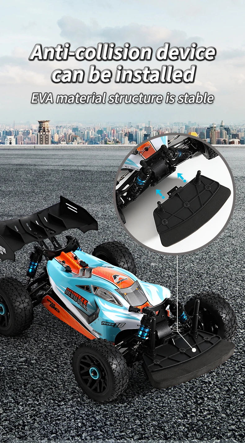 XDKJ-001 95KM/H 4WD RC Autos 3S Rennwagen 1/14 Bürstenloser Hochgeschwindigkeits-Wettkampf-Drift-Fernsteuerungs-Spielzeug RC Auto Spielzeug