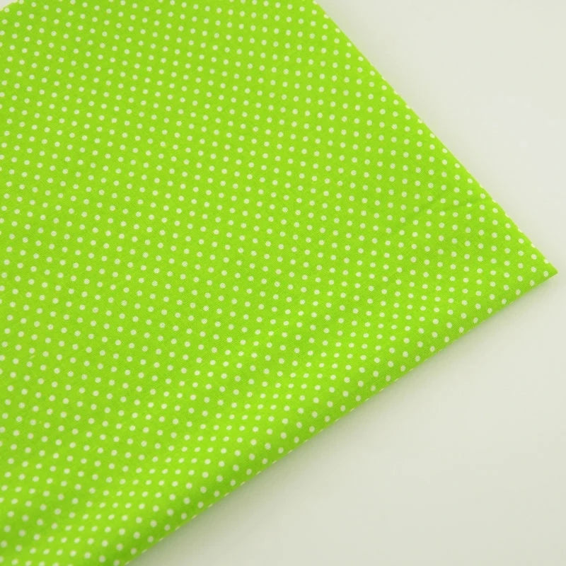 Dünne, schöne Baumwollstoffe mit Tupfen, Meterware, günstige Stoffe als Meterware im Angebot, für Näharbeiten, Puppen, Bastelmaterial