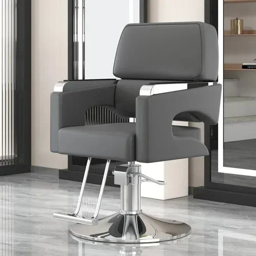 Chaise de Salon de Luxe Lifter, Protecteur en Métal, Dossier, Chaise de Barbier Pivotante, Fauteuil Confortable Nordique, Cadeira De Cabeleireiro, Mobilier de Salon