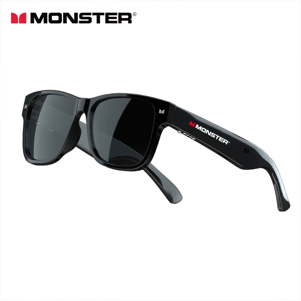 Monster Glasses Headset Wireless Bluetooth 5.0 Sunglasses Outdoor Sport earphone Calling Music Eyeglasses