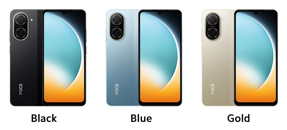 Global Version POCO C71 UNISOC T7250 Processor Immersive 6.88" Display 32MP Al Dual Camera 15W Charging 5200mAh Battery