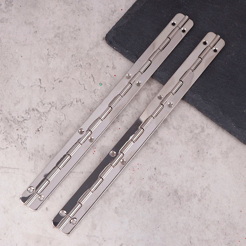 【Winter4】2 Pcs Hinge Hinges For Crafts Heavy Duty Piano Cabinet Box Long Window Iron Furniture Door And Window Hinge Long Hinge