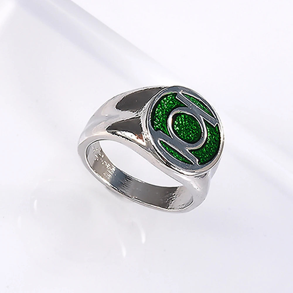 Catuni Movie Green Fashion Lantern Ring Schmuck Geschenke Accessoires für Herren Fans Party