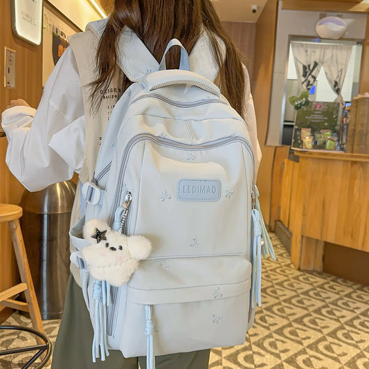 2026 Vielseitiger Mädchenrucksack für Grundschüler und Gymnasiasten leichter Schulranzen für Jungen und Mädchen Campus-Rucksack