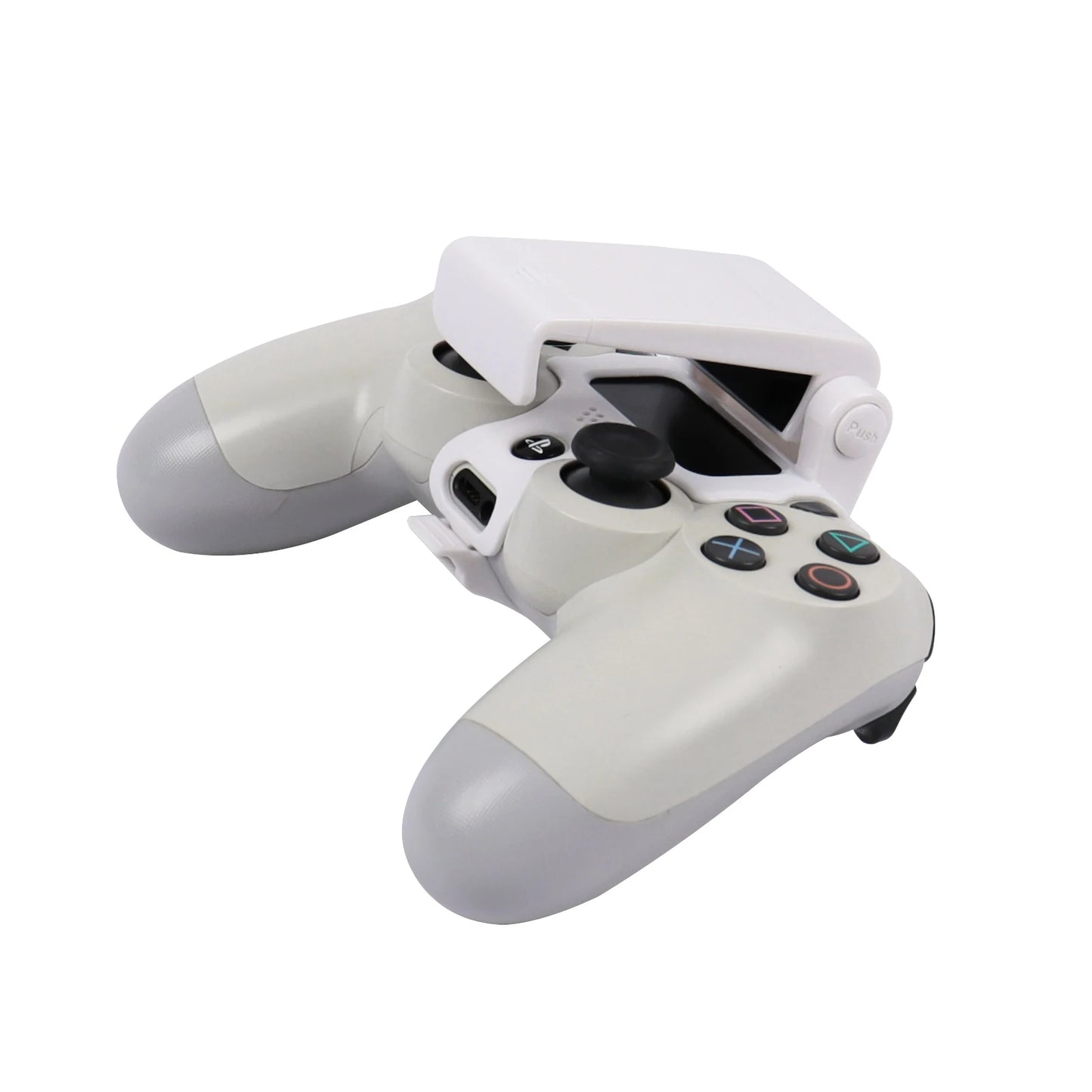 Schwarze verstellbare Gamepad-Halterung für PS4 SLIM PRO Joystick Klappbarer Handy-Ständer-Clip für PS4 Controller Griffhalter