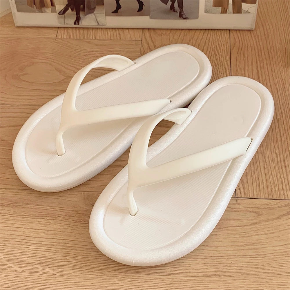 XIXITIAO Women's Flip-flops Summer Sandals for Women Fashion Soft Summer Outdoor Beach Shoes New Arch Support Recovery Slippers