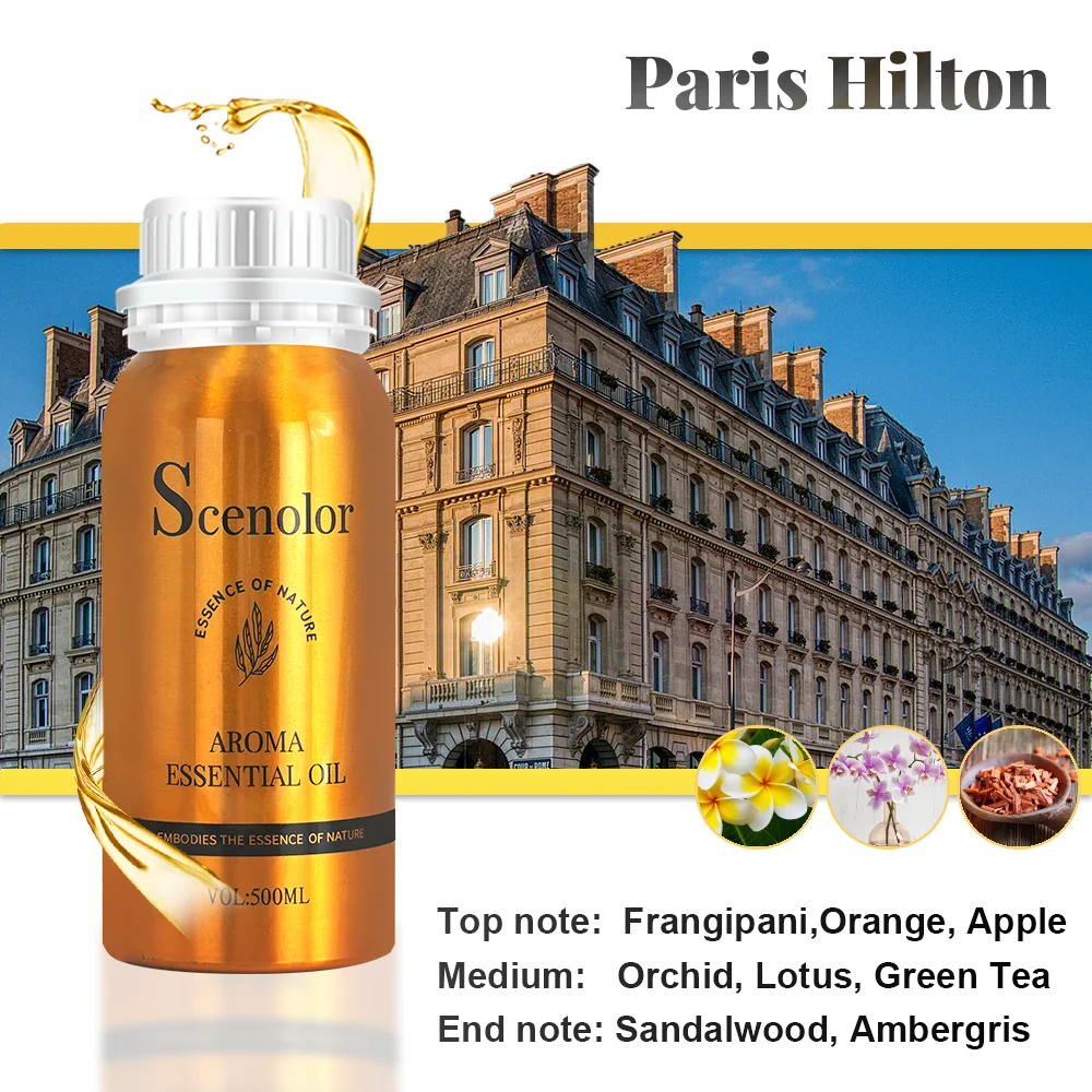 500ML Hotel Room Fragrance Diffuser for Home Air Freshener Scenting Device Air Purifier Humidifier Car Essential Oil Refil