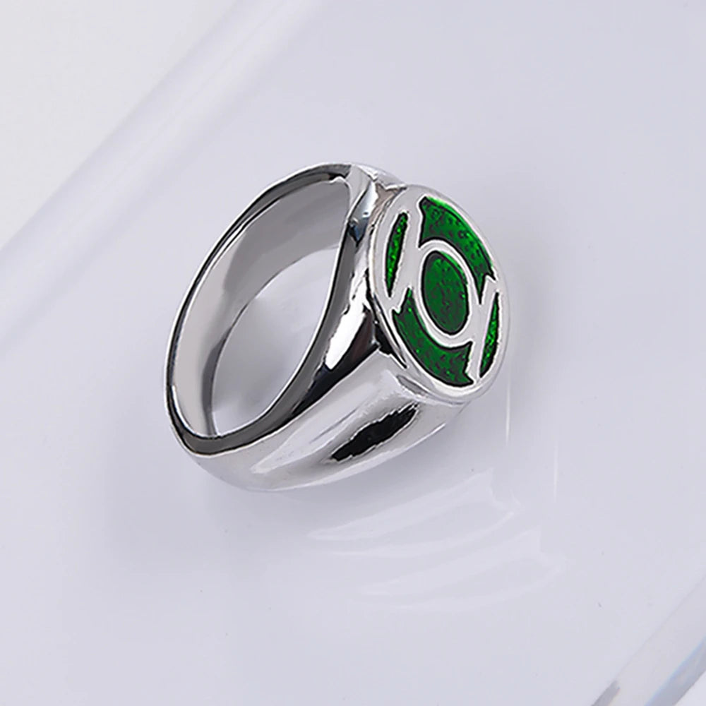Catuni Movie Green Fashion Lantern Ring Schmuck Geschenke Accessoires für Herren Fans Party