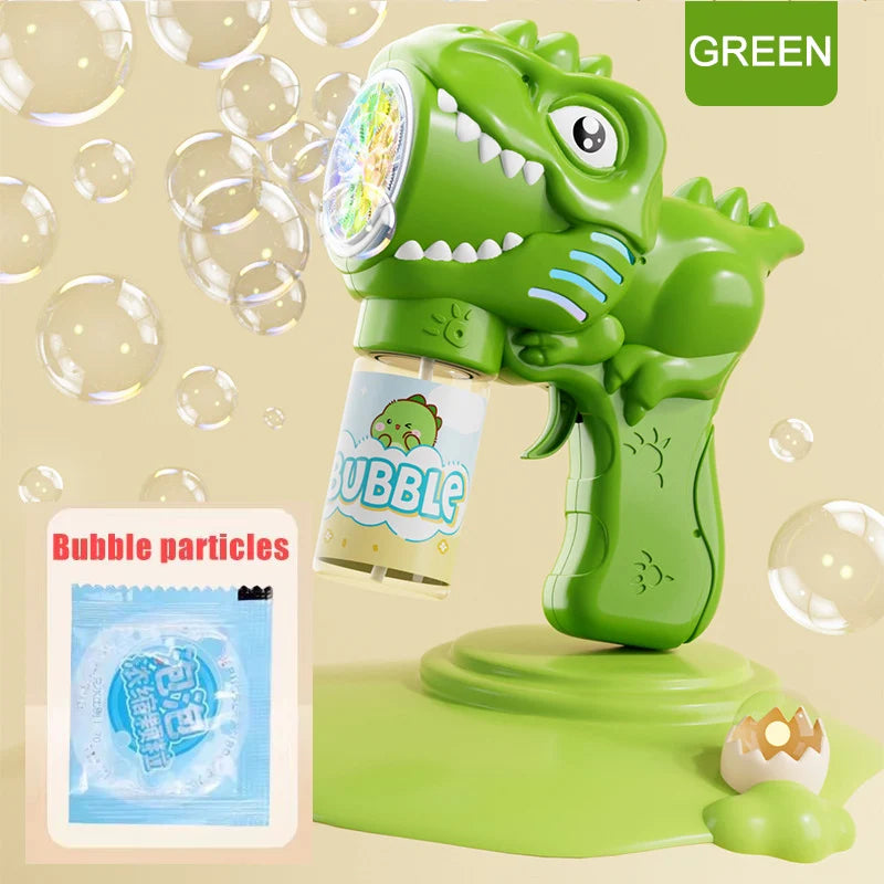 Vollautomatische Blasenpistole Raketen-Blasenmaschine Automatischer Gebläse mit Blasenflüssigkeit Spielzeug für Kinder Strand Outdoor-Blasengeschenke