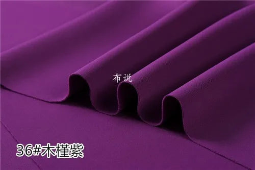 Space Cotton Fabric Thin Clothing Designer Four Sided Elastic Wholesale Cloth Diy Sewing Polyester Spandex Material