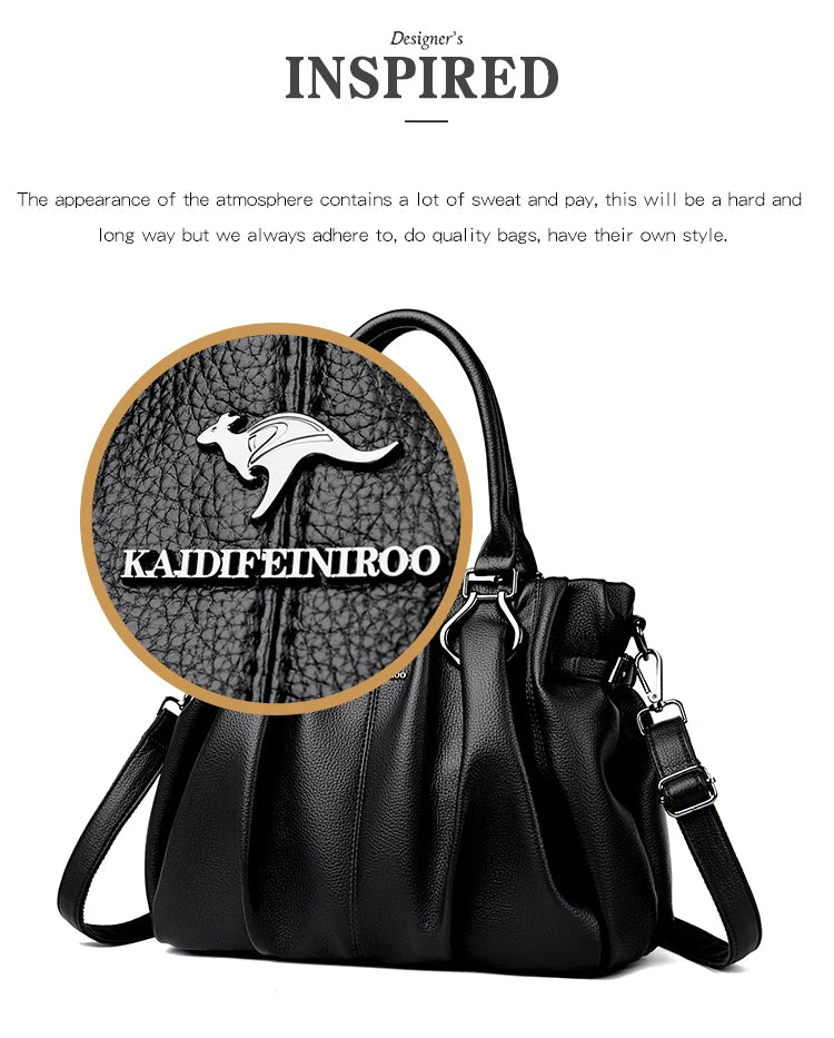 Sac cabas décontracté en cuir véritable, sacs à main de luxe pour femmes, sacs à main de marque, sacs à main en cuir souple de haute qualité pour le travail