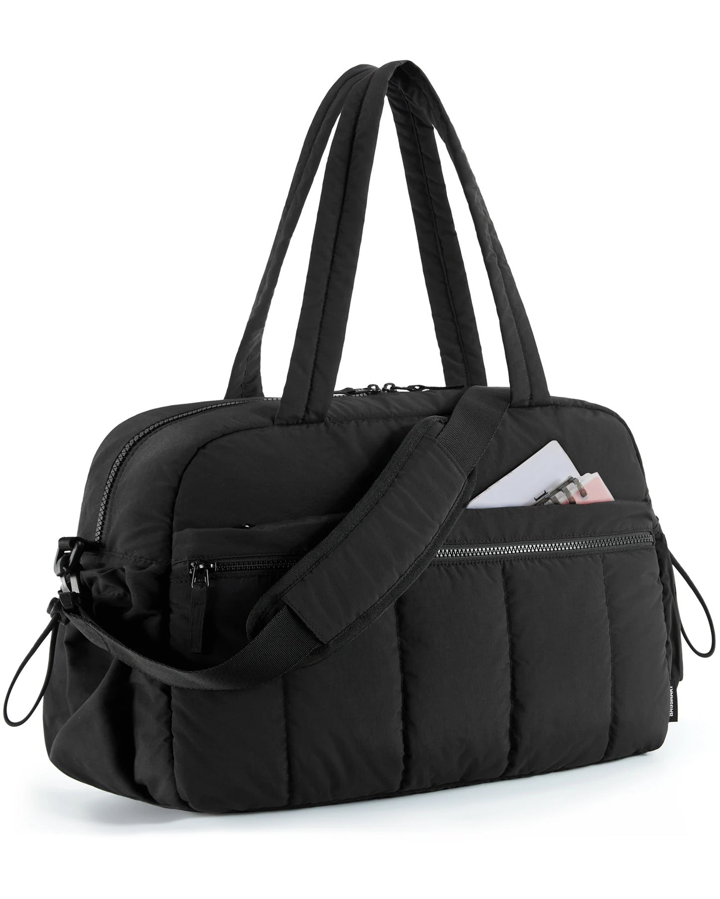 BAGSMART Sac de voyage pour femme avec compartiment étanche, sac de sport, sac de week-end, sac de cabine, sac Boston, sacs de plage étanches