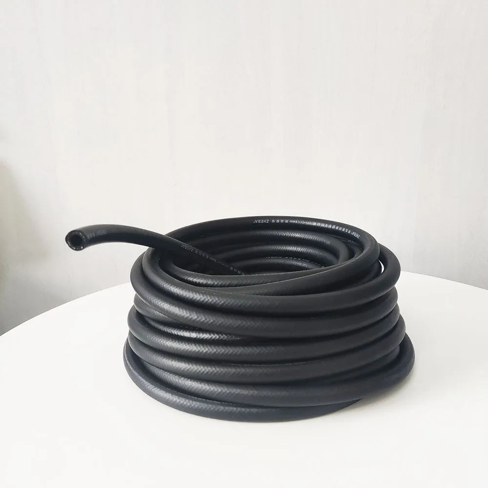 Tuyau de durite de voiture en caoutchouc résistant à l'huile diesel essence 4 5 6 8 10 12 13 14 16 19 22 25mm de diamètre, tube de tuyau de carburant en caoutchouc NBR flexible