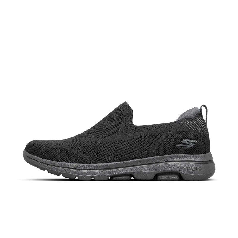 Chaussures Skechers pour Homme Série GO WALK Chaussures de Marche Décontractées à Enfiler Respirantes Légères Faciles à Enfiler et à Retirer Mocassins Nouveaux pour Homme