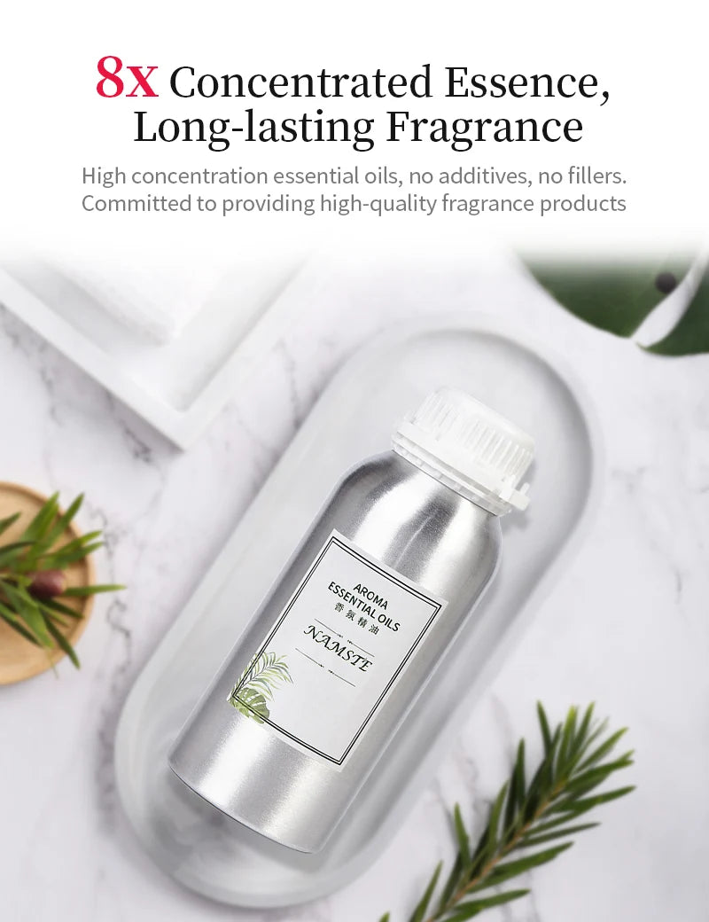 Namaste Huile de Parfum 100ML Huile Essentielle Hôtel Diffuseur d'Arômes Électrique Oasis Aromatique Parfums d'Intérieur Désodorisant Huile Essentielle