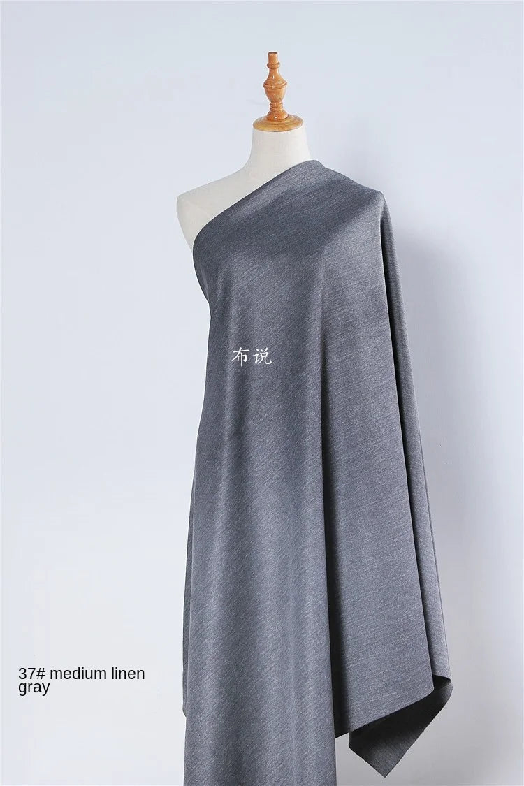 Space Cotton Fabric Thin Clothing Designer Four Sided Elastic Wholesale Cloth Diy Sewing Polyester Spandex Material