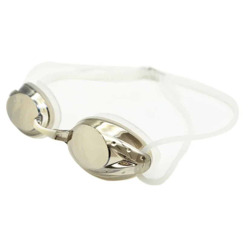 Schwimmbrille für Herren und Damen, High Definition, wasserdicht, Antibeschlag, galvanisierte Gläser, Erwachsene, Brille, Sportbekleidung