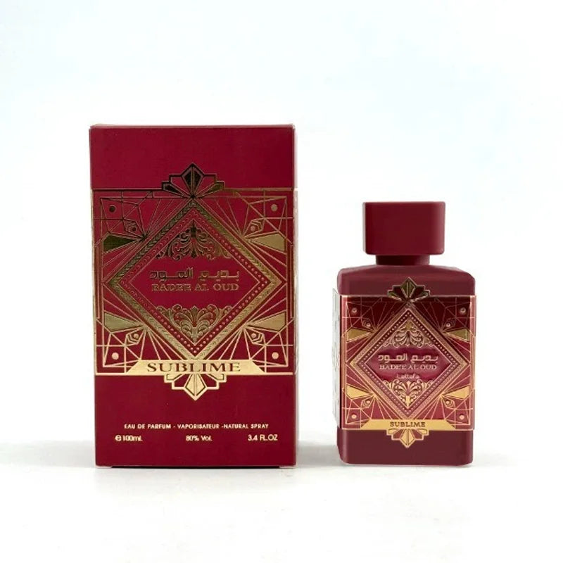 Parfum unisexe arabe 100 ml Eau de Parfum | Parfum floral longue durée Spray de Cologne aux phéromones Coffret cadeau de luxe pour hommes et femmes