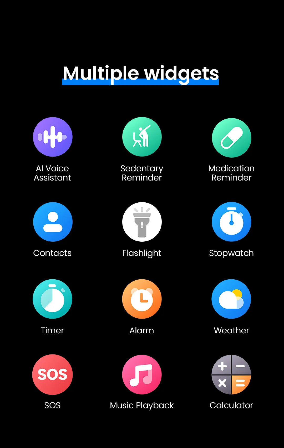 HAYLOU Solar Lite 2 Smartwatch 1,43 Zoll AMOLED-Display 24h Gesundheitsüberwachung 150+ Sportmodi Sprachanrufe Smartwatch 1ATM