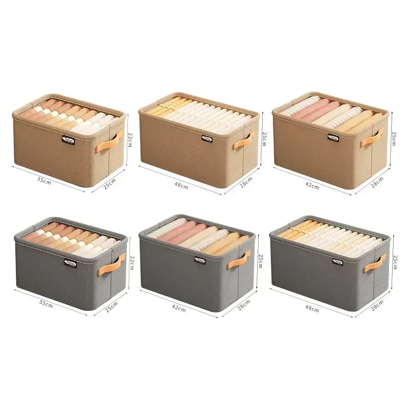 Verdicken Kleidung Organizer Hosen Pullover Aufbewahrungsschränke Schubladen Organizer Jeans Aufbewahrungsbox Kleiderschrank Kleidung Aufbewahrungsorganisatoren