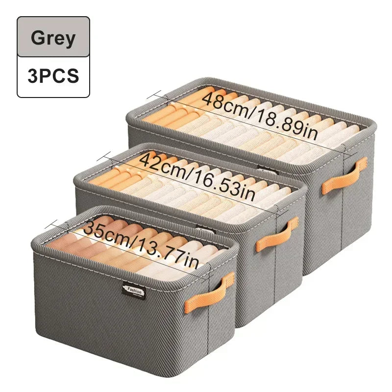 Verdicken Kleidung Organizer Hosen Pullover Aufbewahrungsschränke Schubladen Organizer Jeans Aufbewahrungsbox Kleiderschrank Kleidung Aufbewahrungsorganisatoren