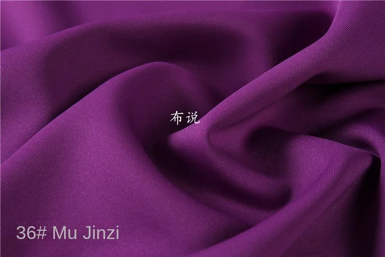 Space Cotton Fabric Thin Clothing Designer Four Sided Elastic Wholesale Cloth Diy Sewing Polyester Spandex Material