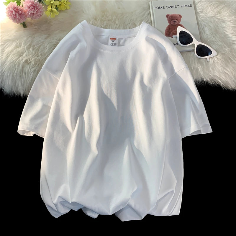 LEGIBLE 2025 Sommer Herren T-Shirt Lässiges lockeres Baumwoll-Kurzarm-T-Shirt Herren Oberteil T-Shirt Herren