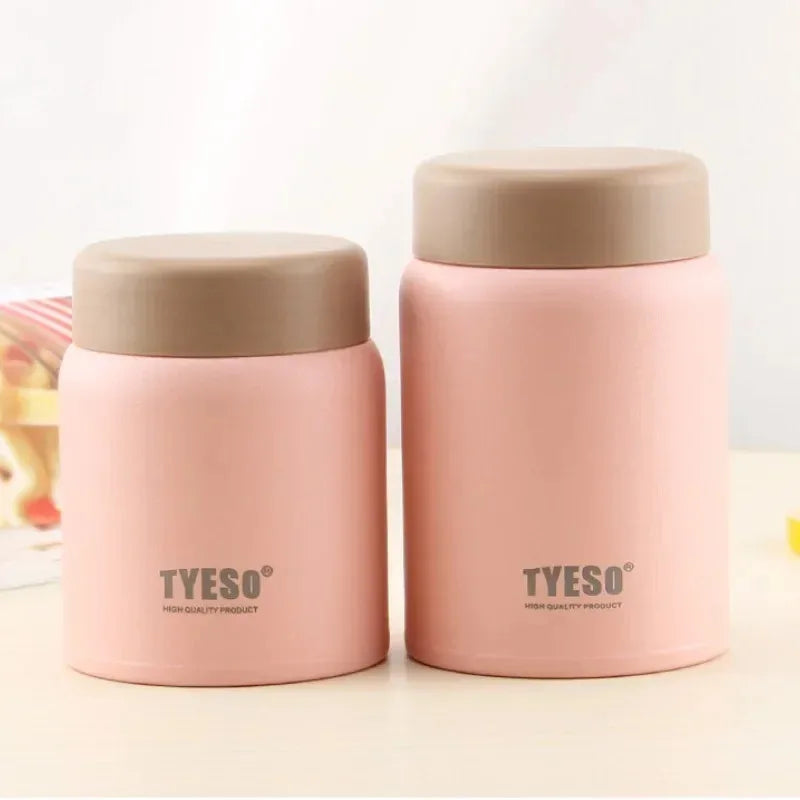 Tasse à soupe isotherme 220/280 ml, mini-tasse thermique en acier inoxydable 304, pour bureau, promenade en ville, pochette portable scellée