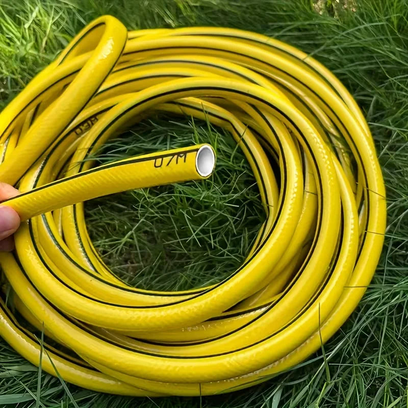 Tuyau d'arrosage en caoutchouc robuste de 5/10/20 m - Résistant aux rayures et à l'usure, anti-fuite, toutes saisons pour la maison, le balcon et le lavage de voiture