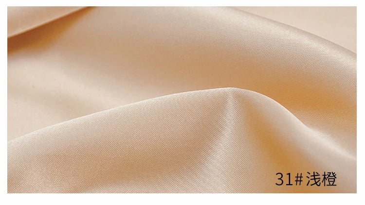 0.5m/1m/5m Satin Lining Fabric For Sewing Dress Lining,Pajamas,Decoration Cloth Tablecloth Decorative Fabric Handmade DIY Fabric