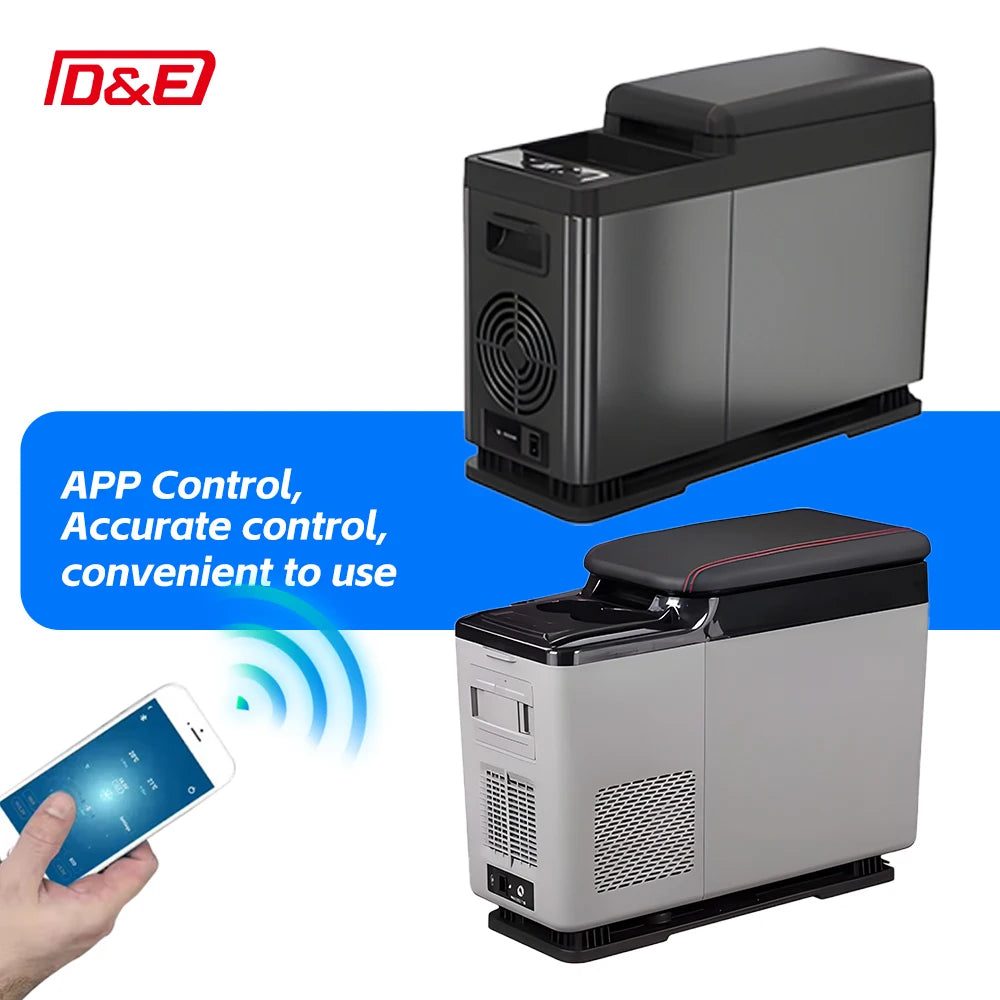 Portable CF15 Mini Refrigerator 15L DC12V/24V Refrigerated Drinks Refrigerator For Car Truck Camping