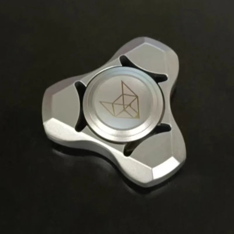 Spirit Fox Edelstahl Metall Fidget Spinner Erwachsene EDC Antistress Hand Spinner Büro Spielzeug Autismus Stressabbau Spielzeug Geschenke