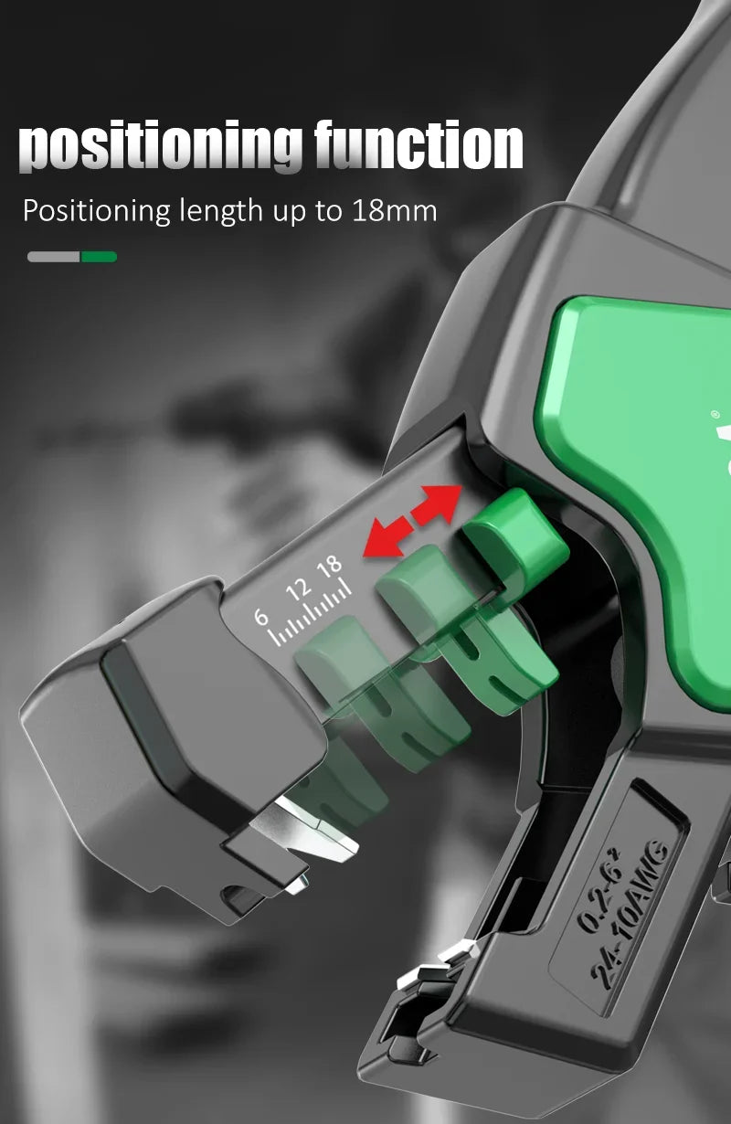 LAOA industrial fast automatic wire stripping pliers electrician specific multifunctional pliers wire cutting and pressing tools
